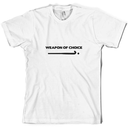 Weapon Of Choice Field Hockey T Shirt