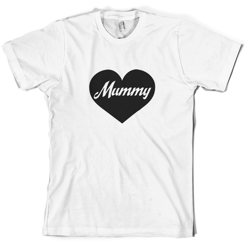 Heart Mummy T Shirt