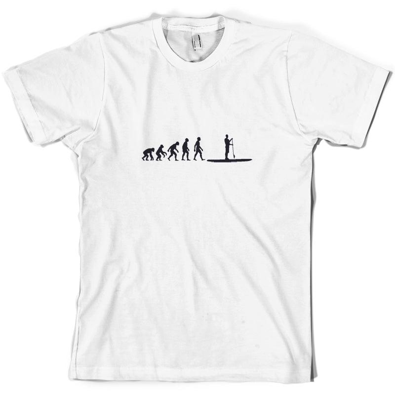 Evolution Of Man Paddle Board T Shirt