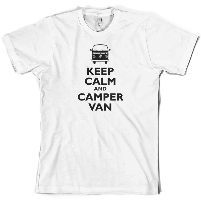 Keep Calm and Camper Van T Shirt