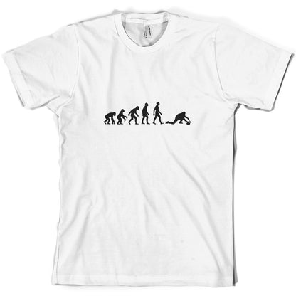 Evolution Of Man Curling T Shirt