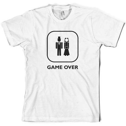 Game Over Wedding T Shirt