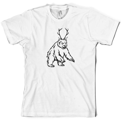 Bear Antlers (Beer) T Shirt