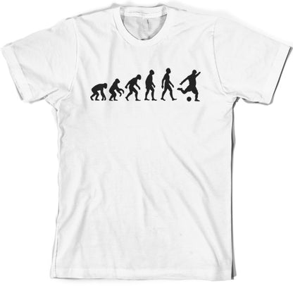 Evolution of Man Football T Shirt