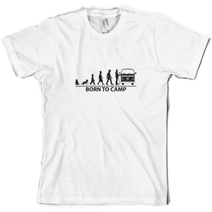 Born To Camp (Bay Window) T Shirt