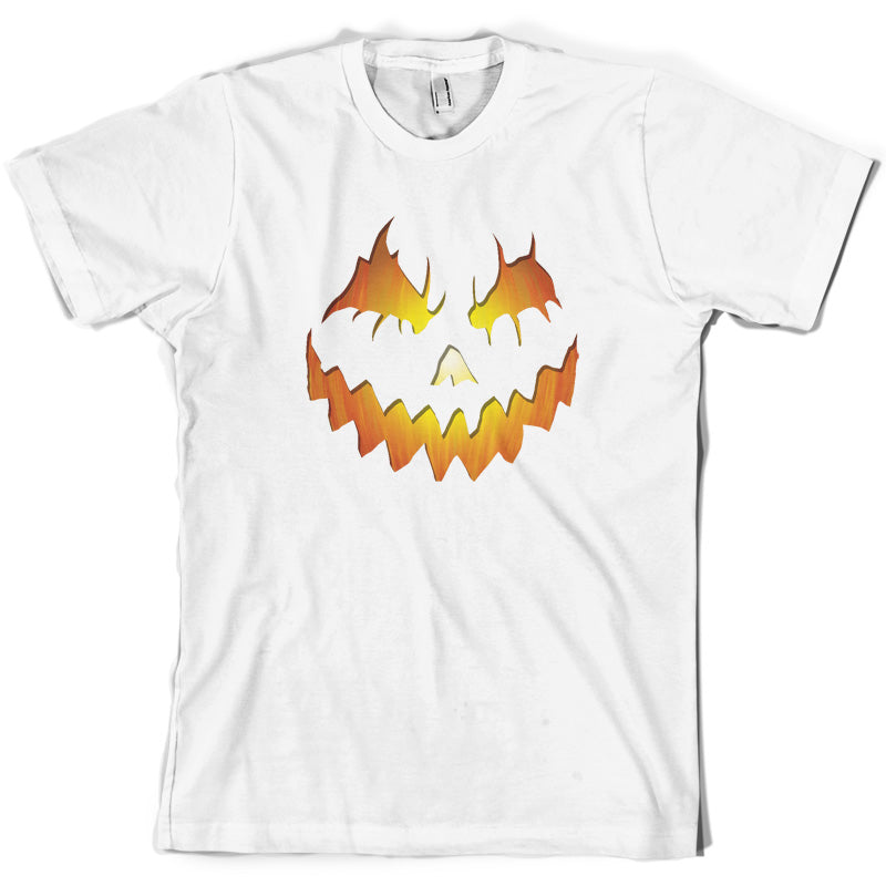 Halloween Pumpkin Face T Shirt