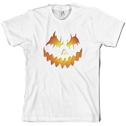 Halloween Pumpkin Face T Shirt