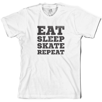 Eat Sleep Skate Repeat T Shirt