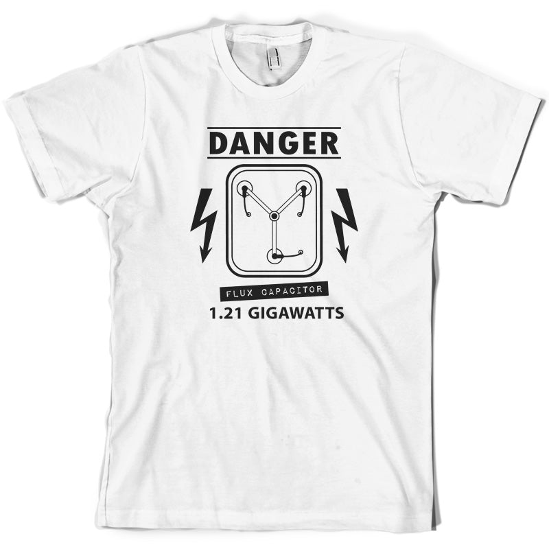 Danger Flux Capacitor T Shirt