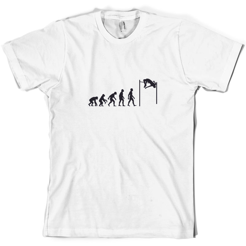 Evolution Of Man High Jump T Shirt