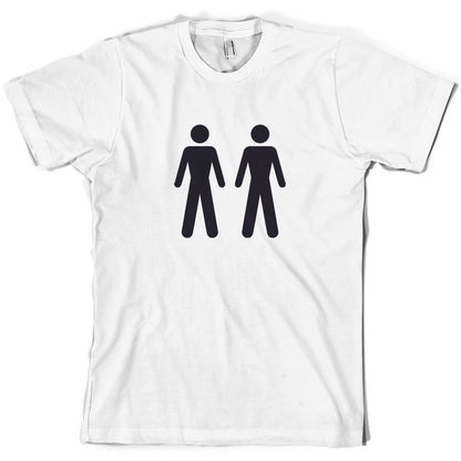 Men Men Toilet Sign T Shirt