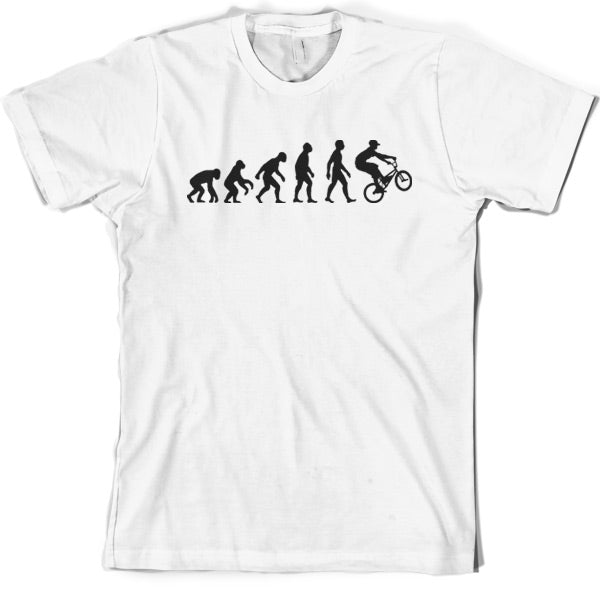 Evolution of Man BMX T shirt