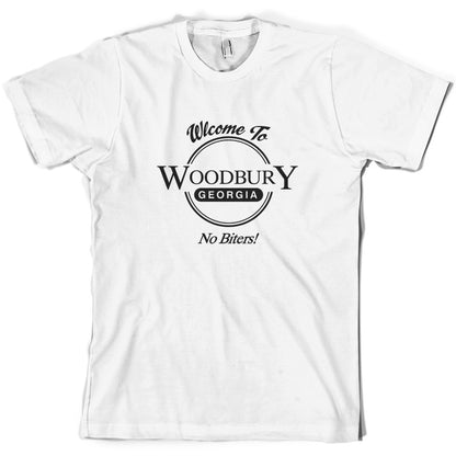 Welcome To Woodbury Georgia, No Biters! T Shirt