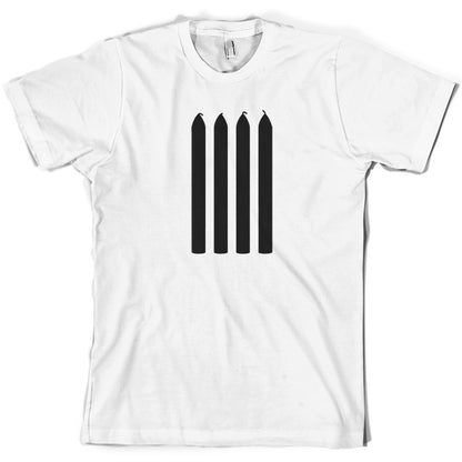 Four Candles T Shirt