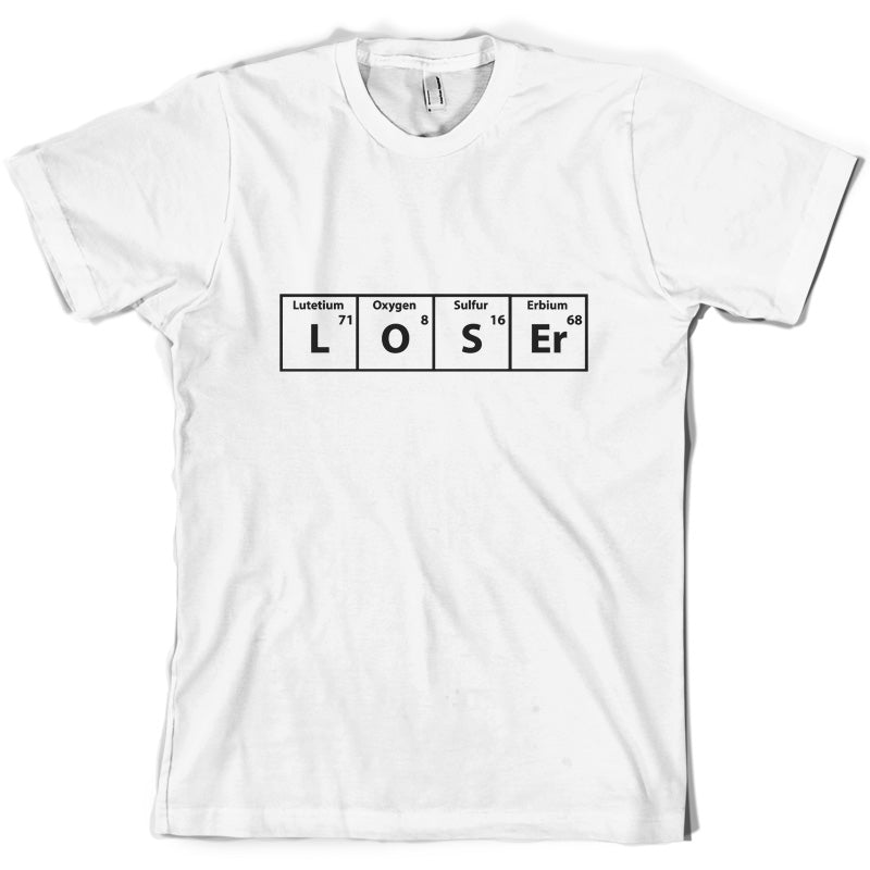 Loser Periodic Table T Shirt