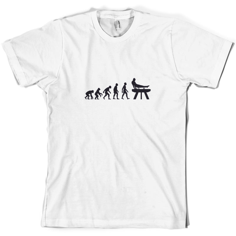 Evolution Of Man Pommel Horse T Shirt