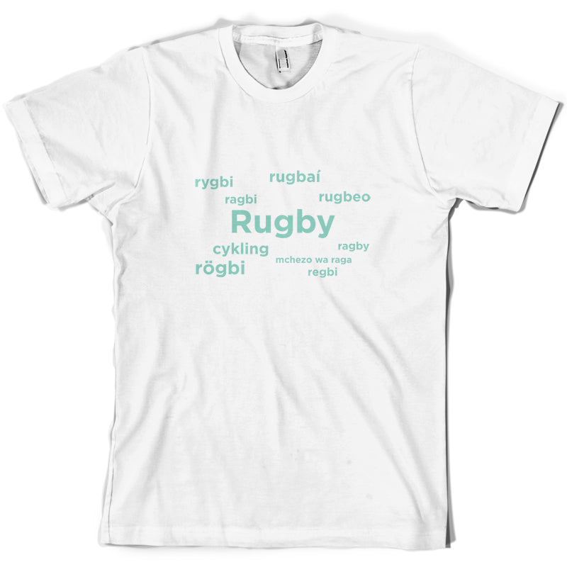 Rugby Languages T Shirt