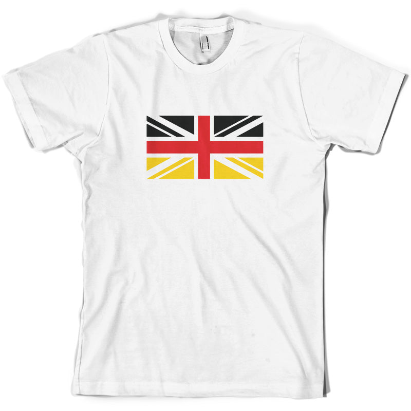 German Union Jack Flag T Shirt