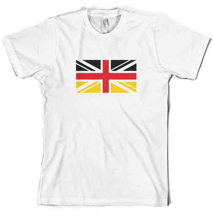 German Union Jack Flag T Shirt