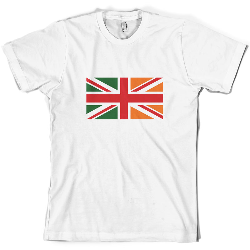 Irish Union Jack Flag T Shirt