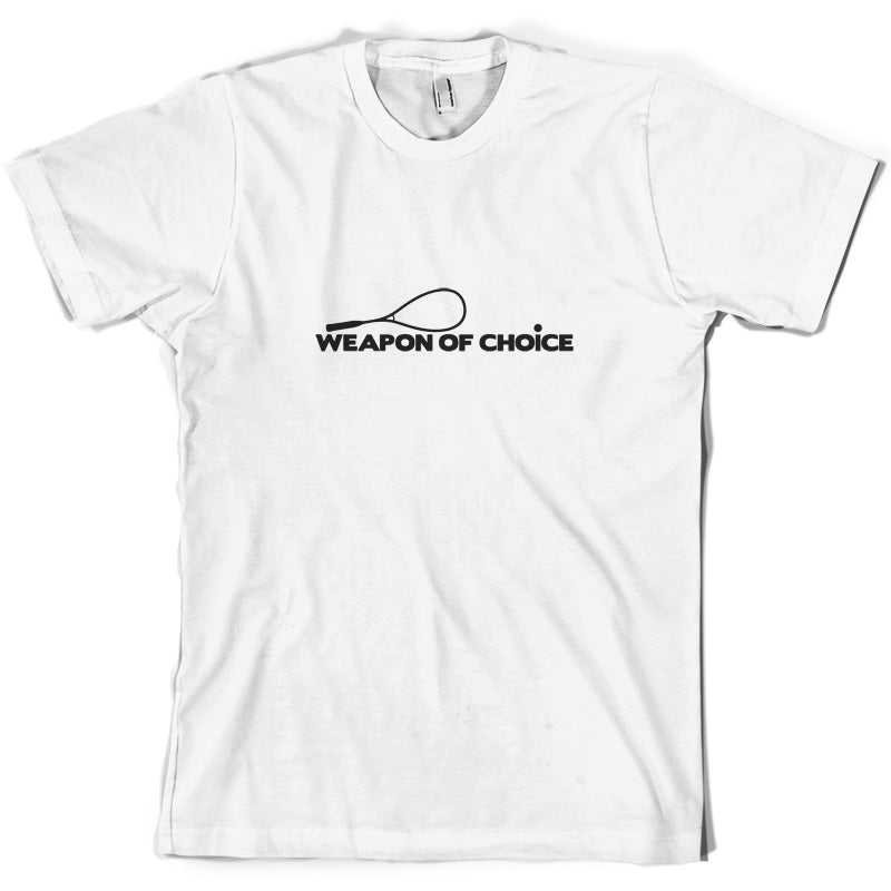 Weapon Of Choice Squash T Shirt