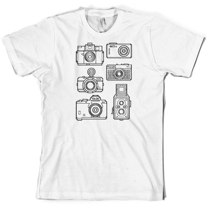 Vintage Cameras T Shirt