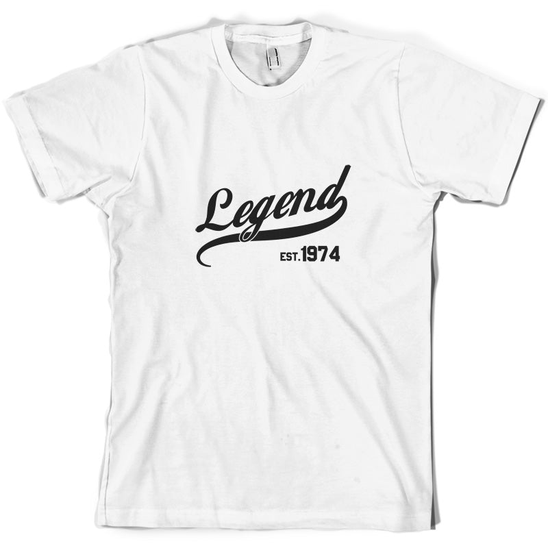 Legend Est 1974 T Shirt