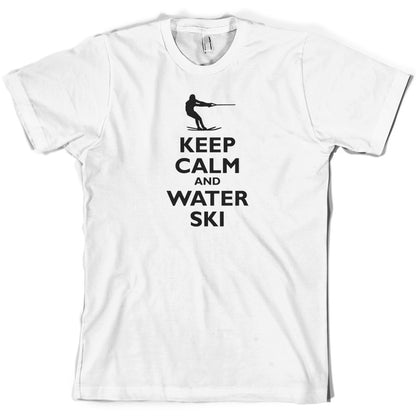 Keep Calm and Water Ski T Shirt