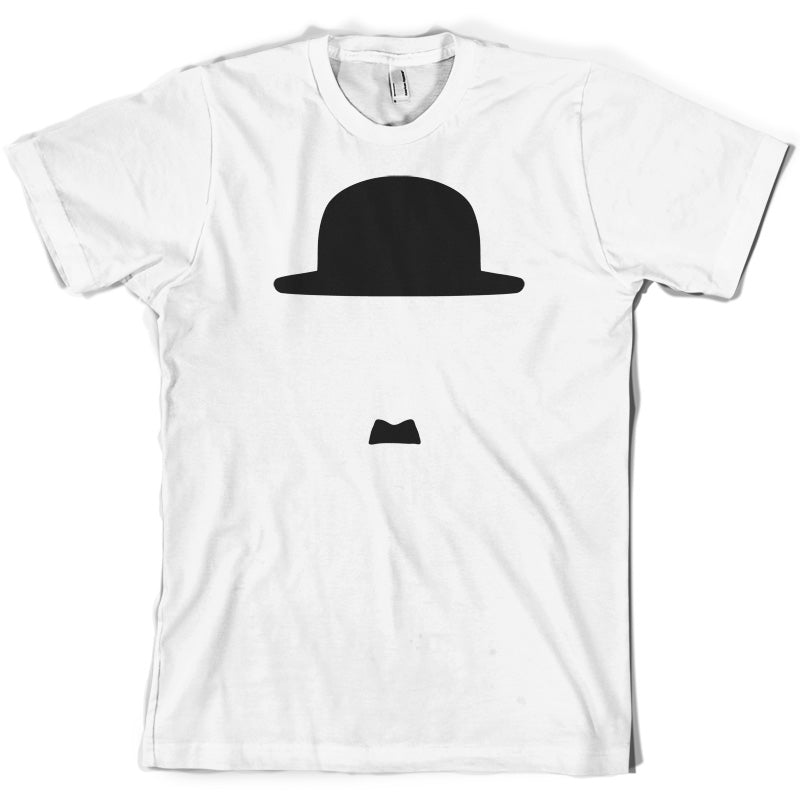 Minimalist Charlie Chaplin T Shirt