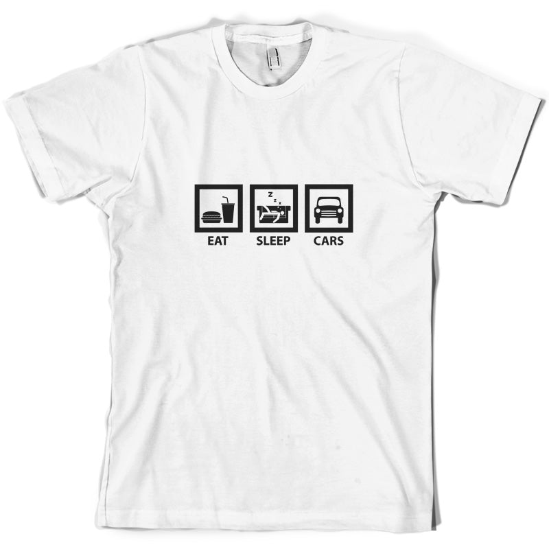 Eat Sleep Cars T Shirt