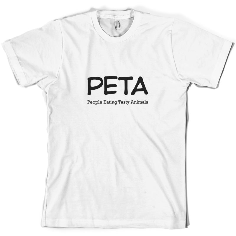 PETA People Eating Tasty Animals T Shirt