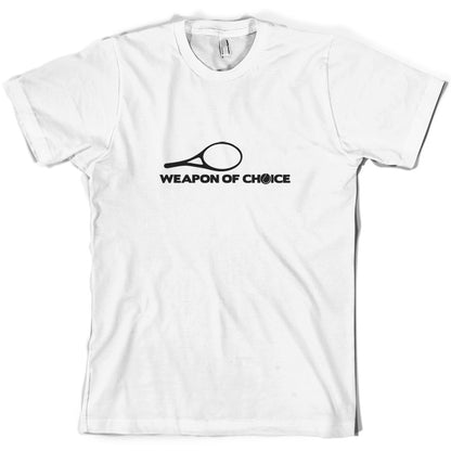 Weapon Of Choice Tennis T Shirt