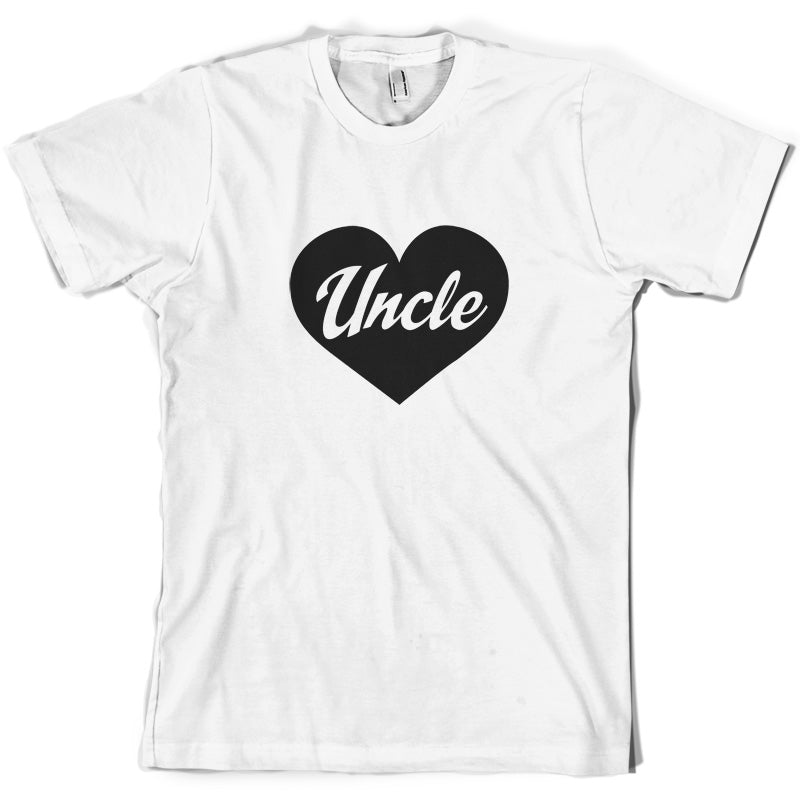 Uncle Love Heart T Shirt