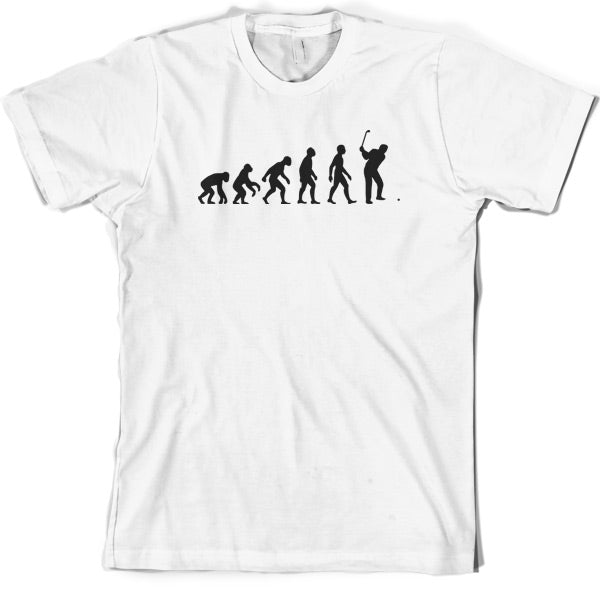 Evolution of Man Golf T Shirt