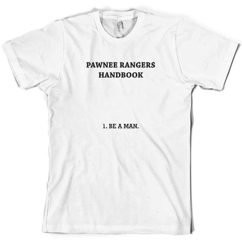 Pawnee Rangers Handbook T Shirt