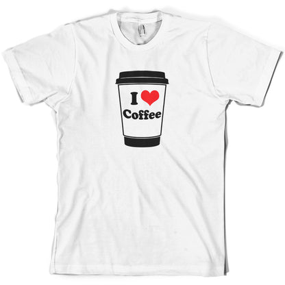 I Love Coffee T Shirt