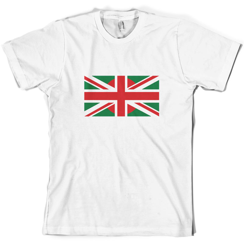 Bangladesh Union Jack Flag T Shirt