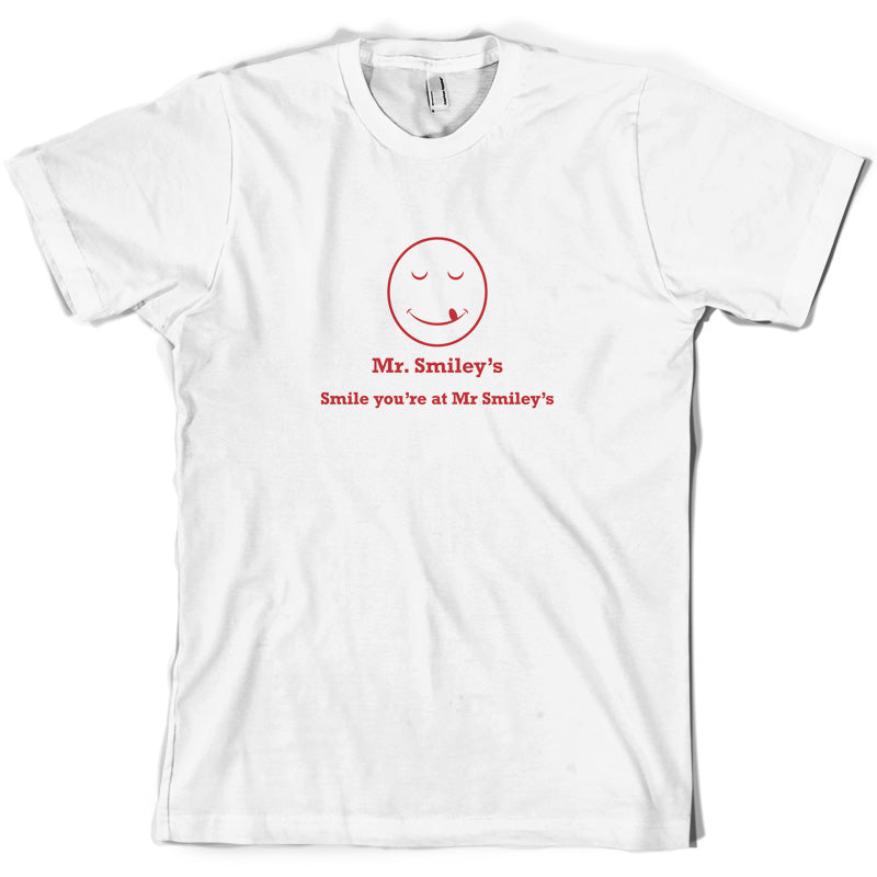 Mr Smiley's Smile You're At Smiley's T Shirt