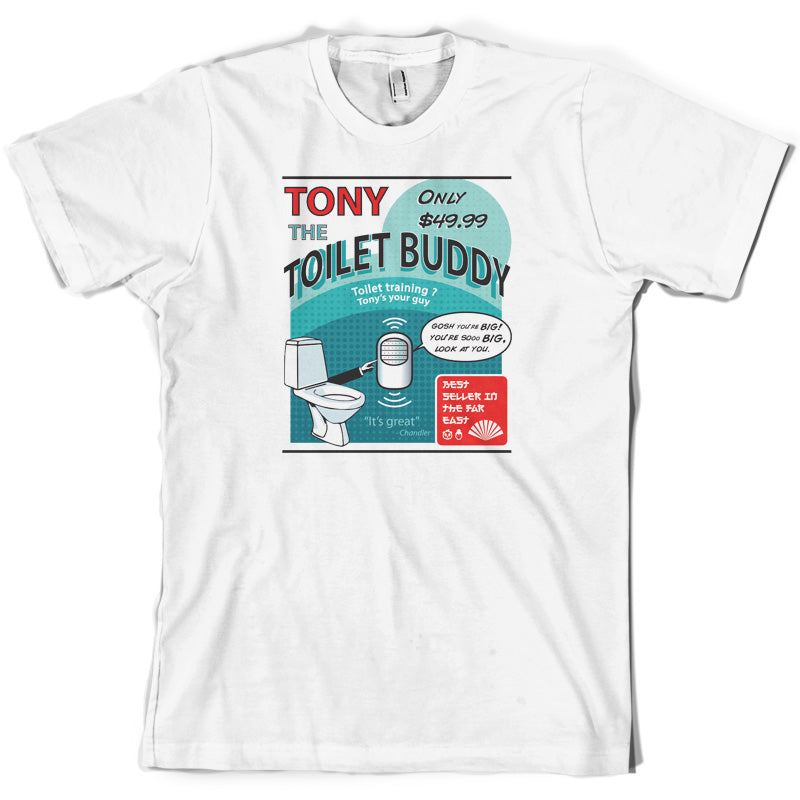 Tony the Toilet Buddy T Shirt