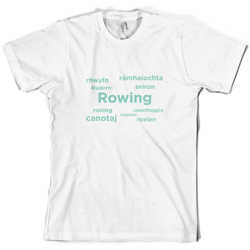 Rowing Languages T Shirt