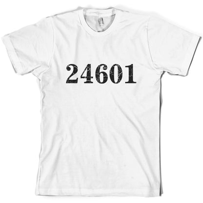 24601 Prison Number T Shirt