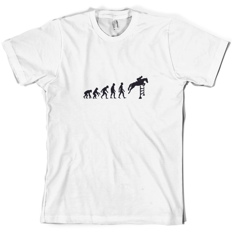 Evolution Of Man Show Jump T Shirt