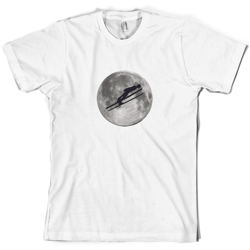 Ski Jump Moon T Shirt