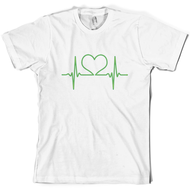 Heartbeat Heart T Shirt