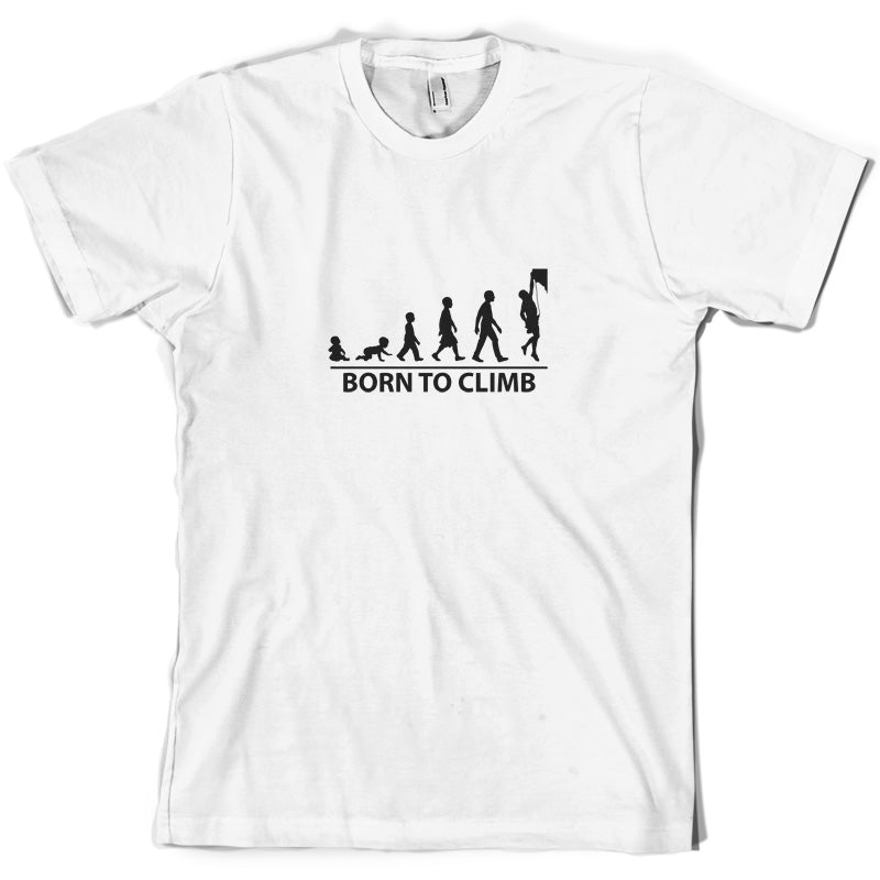 Born To Climb (Rock Climb) T Shirt