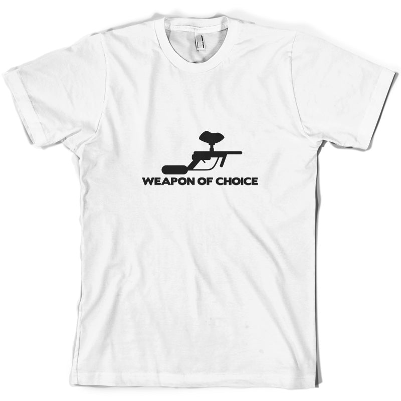 Weapon Of Choice Paintball T Shirt