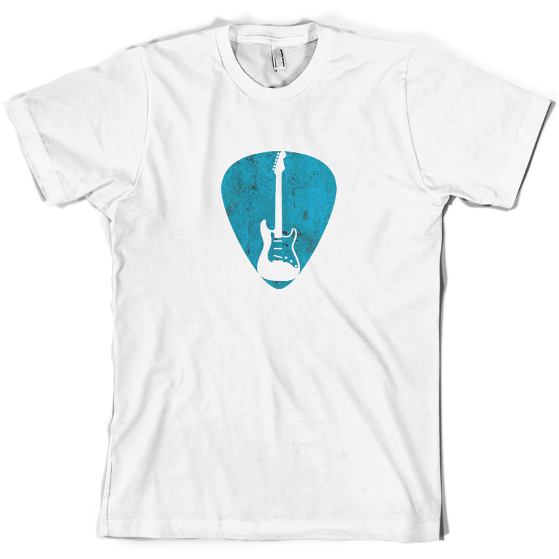 Guitar Pick Full Silhouette T Shirt