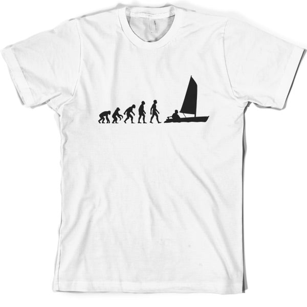 Evolution of Man Sailor / Sailing T Shirt