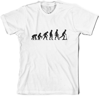 Evolution of Man Scooter Rider T Shirt