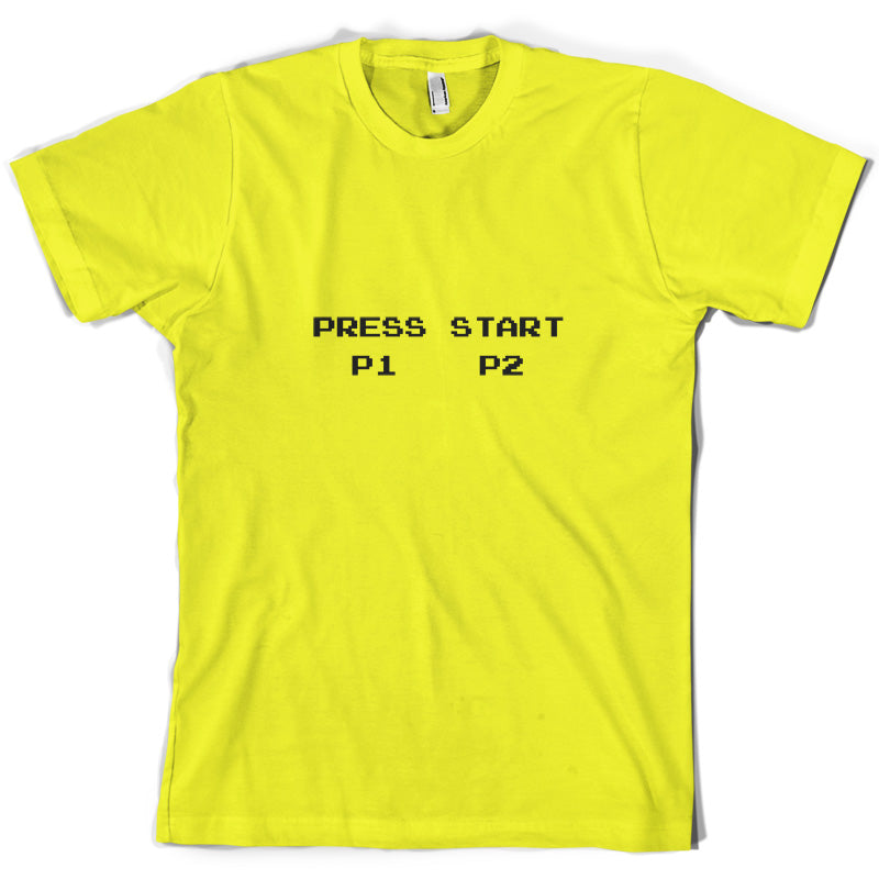 Press Start P1 P2 T Shirt